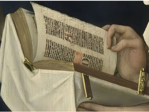 Rogier van der Weyden (1399/1400–1464)  English: Detail of the prayer book