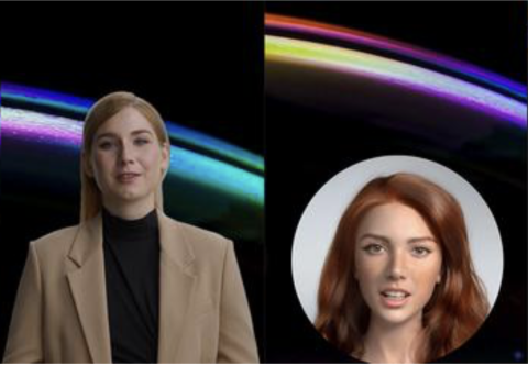 A composite image of the avatars used in the experiments. 