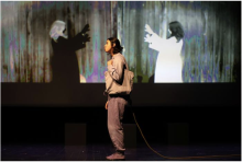 Interview (stage photos - Oxímoro, entre Solstícios e Equinócios )